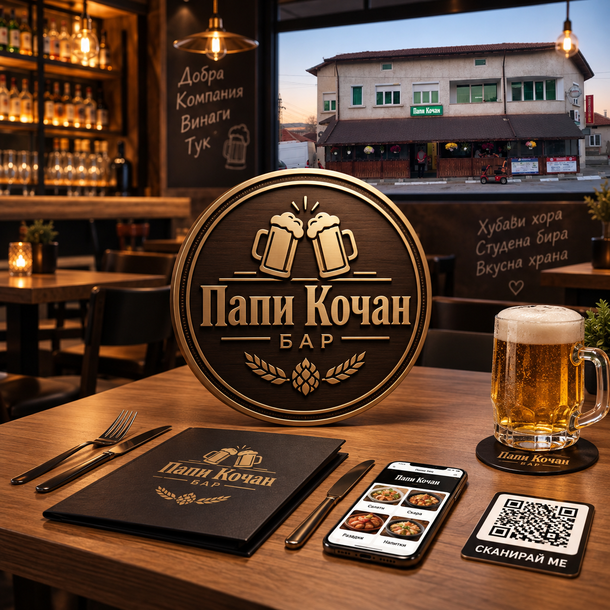 Папи Кочан — онлайн меню